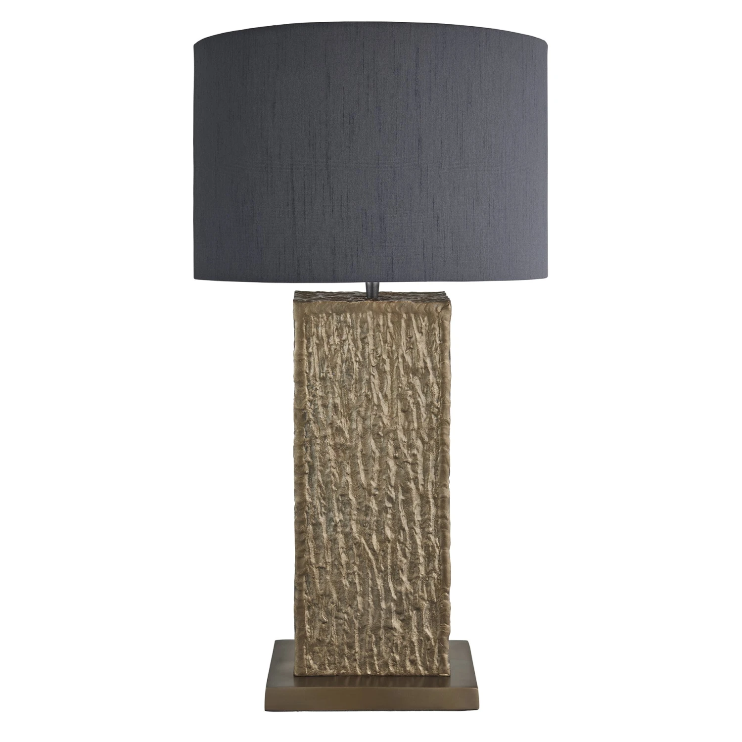 Ornate Column Table Lamp - Brass - Image 11