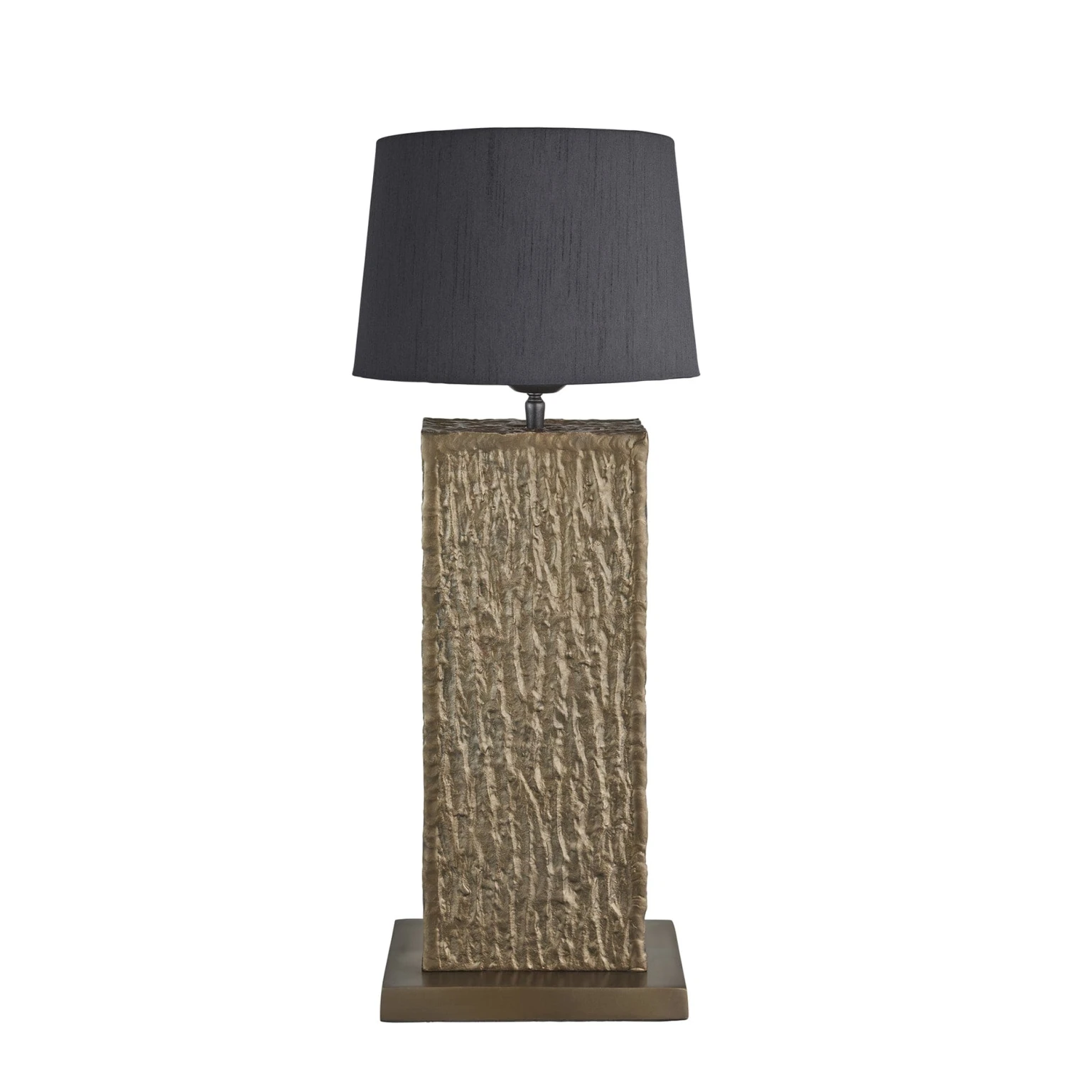 Ornate Column Table Lamp - Brass - Image 2