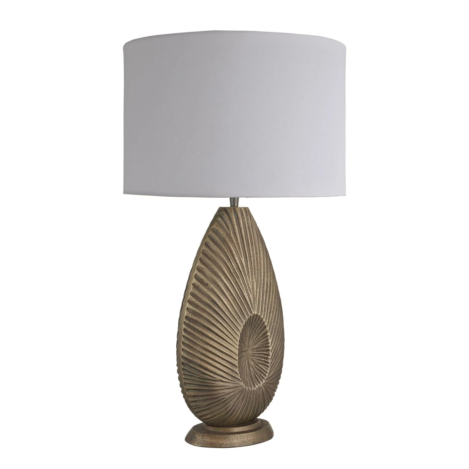 Ornate Tulip Table Lamp - Brass 6 Ornate Tulip Table Lamp - Brass - Image 6