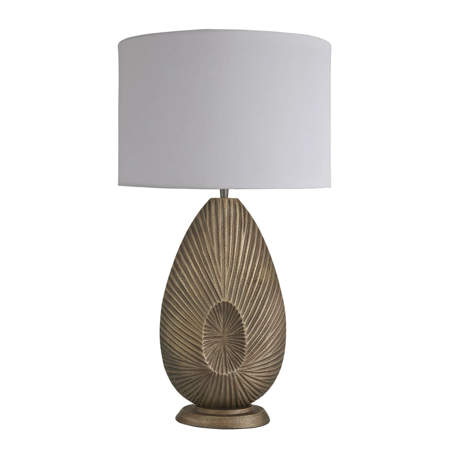 Ornate Tulip Table Lamp - Brass 5 Ornate Tulip Table Lamp - Brass - Image 5