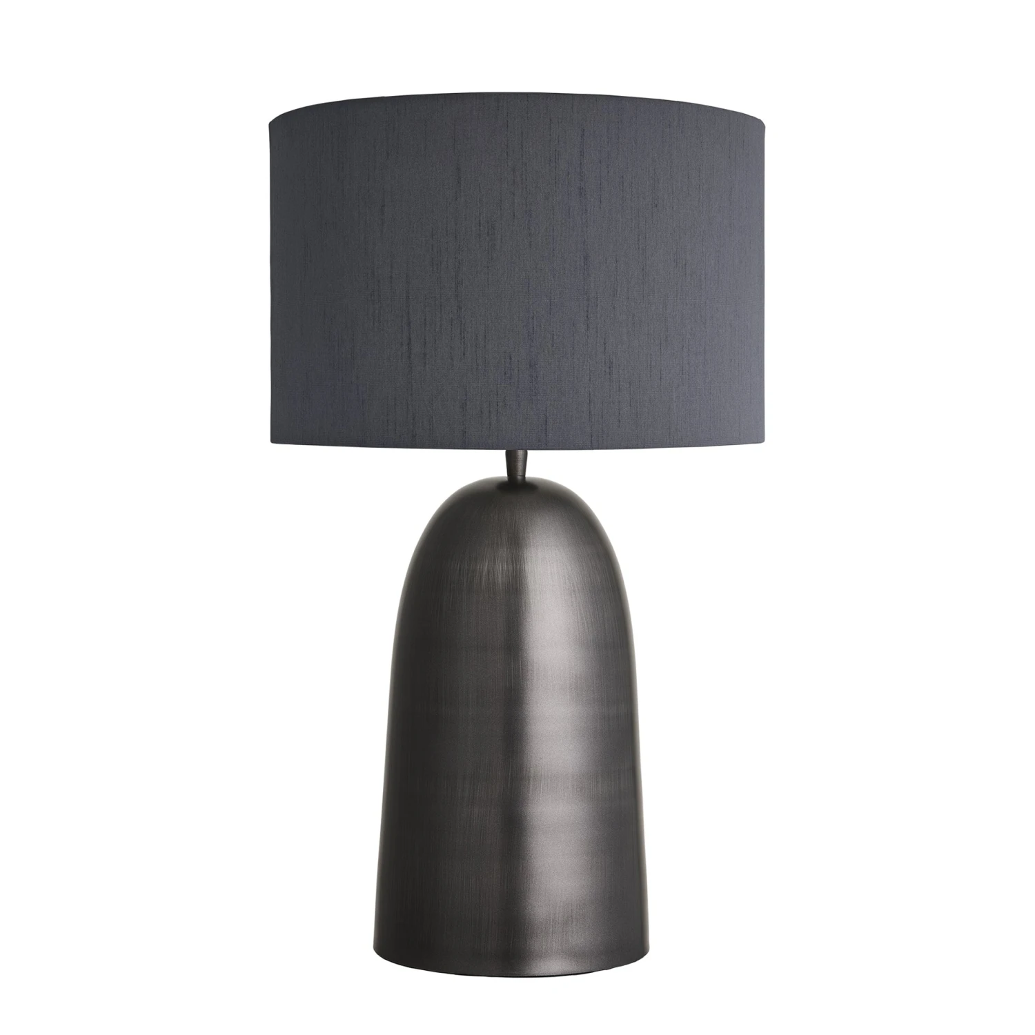 Pillar Geometric Bell Table Lamp - Pewter 3 Pillar Geometric Bell Table Lamp - Pewter - Image 3