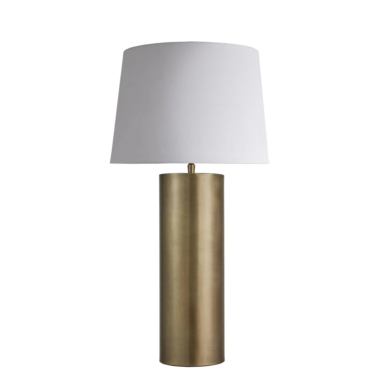 Pillar Cylinder Table Lamp - Brass 3 Pillar Cylinder Table Lamp - Brass - Image 3