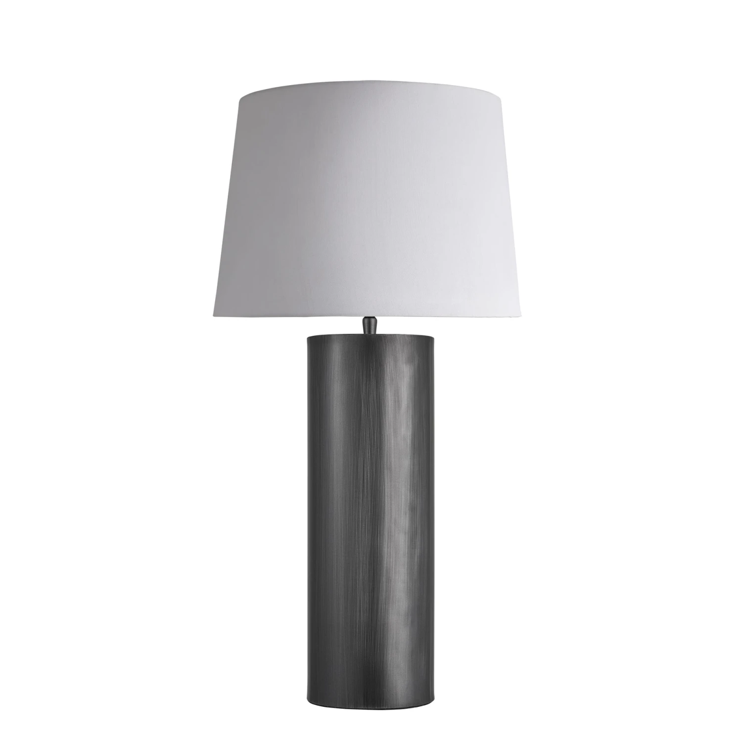 Pillar Cylinder Table Lamp - Pewter 6 Pillar Cylinder Table Lamp - Pewter - Image 6