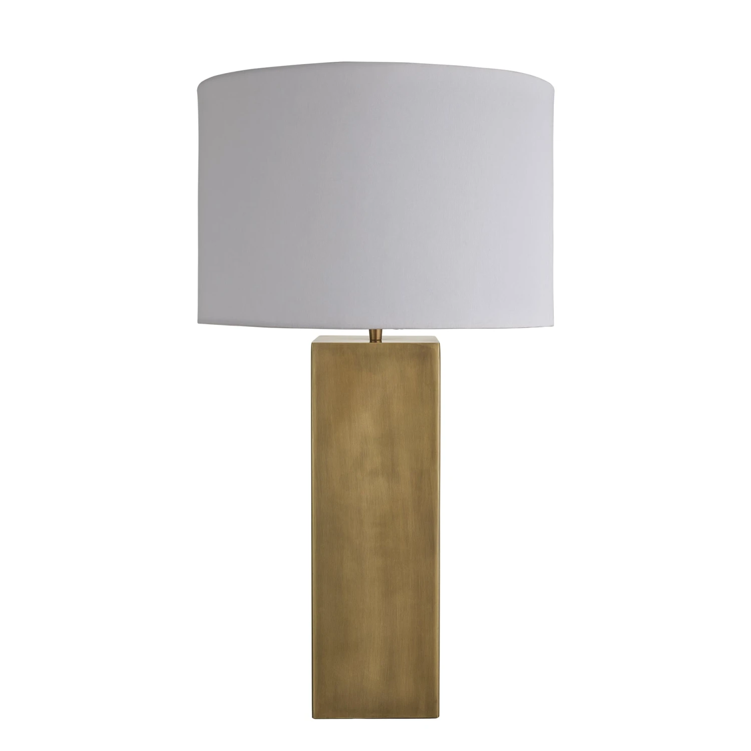 Pillar Square Table Lamp - Brass 9 Pillar Square Table Lamp - Brass - Image 9