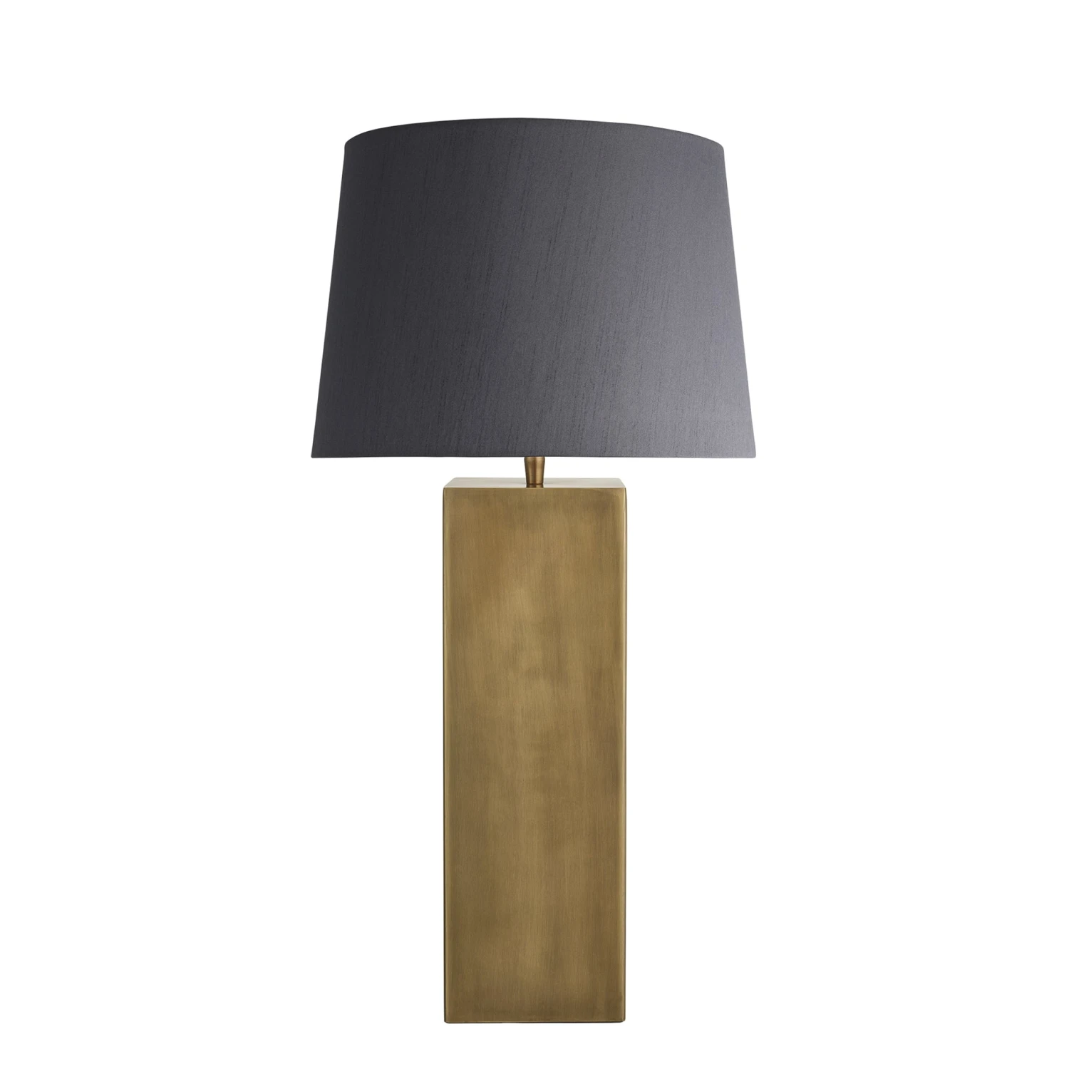 Pillar Square Table Lamp - Brass 3 Pillar Square Table Lamp - Brass - Image 3