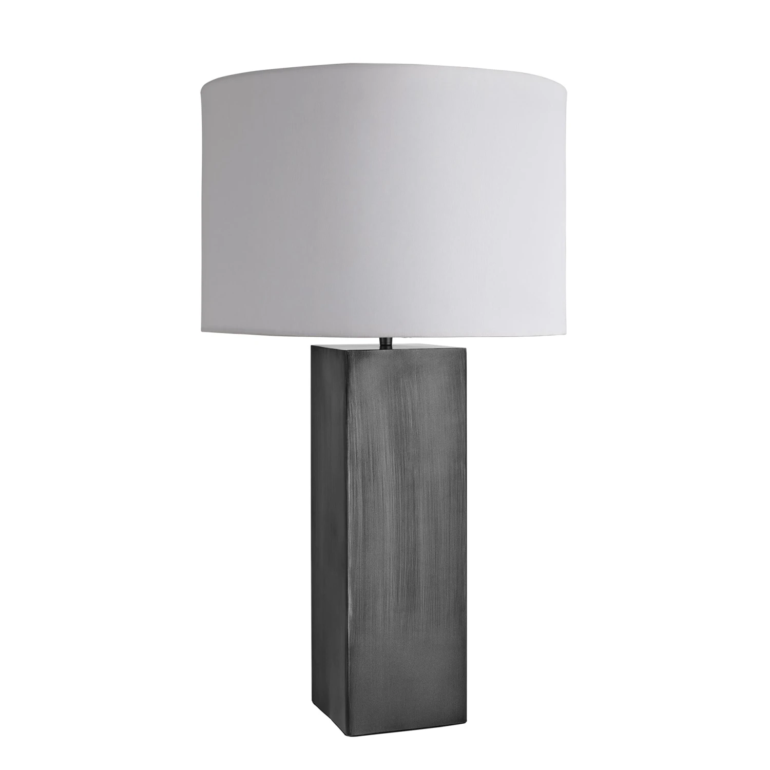 Pillar Square Table Lamp - Pewter 7 Pillar Square Table Lamp - Pewter - Image 7