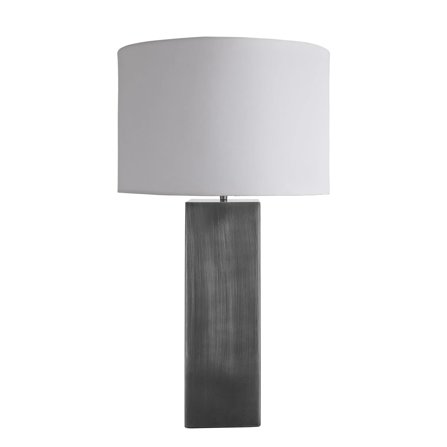 Pillar Square Table Lamp - Pewter 8 Pillar Square Table Lamp - Pewter - Image 8