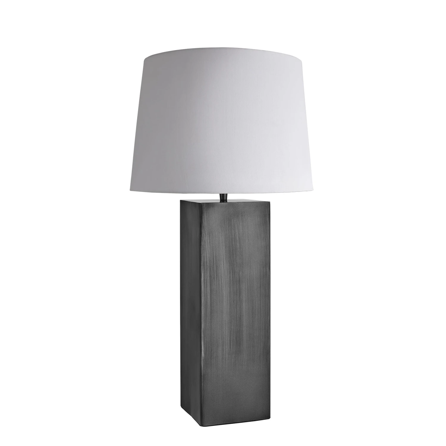 Pillar Square Table Lamp - Pewter 11 Pillar Square Table Lamp - Pewter - Image 11