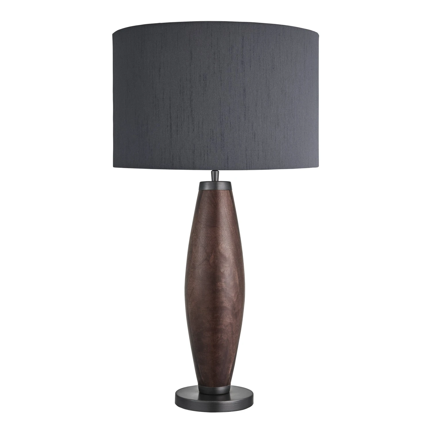 Wooden Geometric Pillar Table Lamp - Walnut - Expected W/c 29th Of July 8 Wooden Geometric Pillar Table Lamp - Walnut - Expected W/c 29th Of July - Image 8